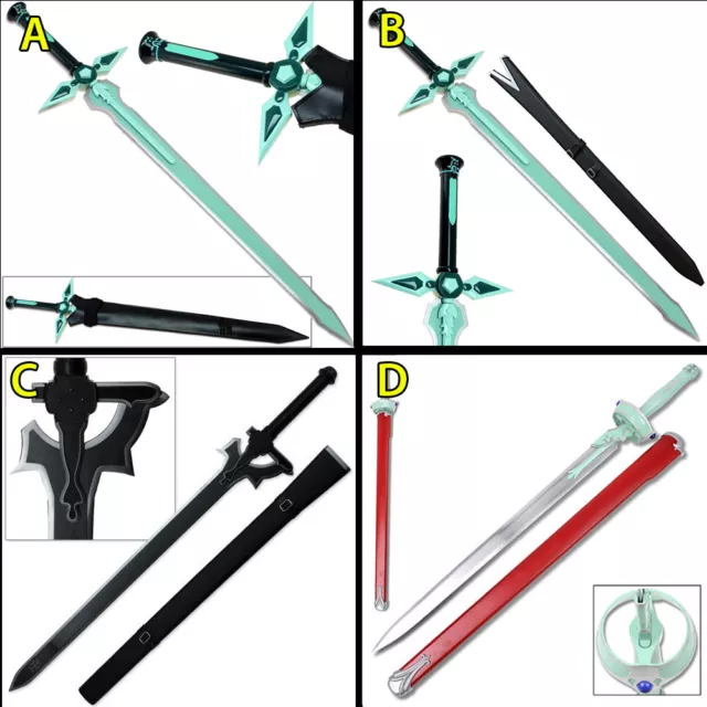 1:1 LARGE ADULT SIZE 41" SAO Kirito Elucidator Sword Art Online / Dark Repulser