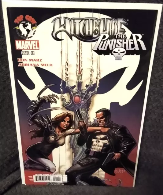 WITCHBLADE/THE PUNISHER #1 VF/NM One-Shot - Marvel/Top Cow - Linsner cover 2007