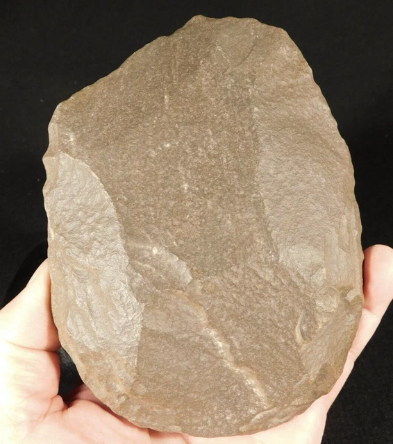 HUGE! One Million Year Old! Early Stone Age ACHEULEAN HandAxe From Mali 695gr