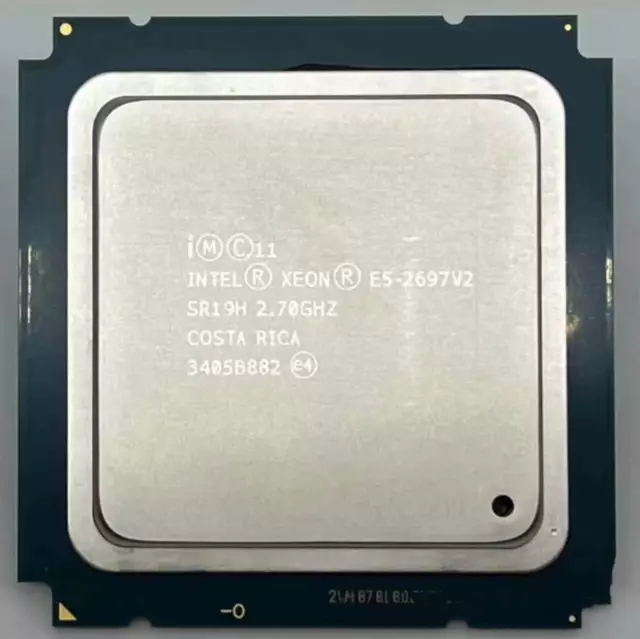 Intel Xeon E5-2697 v2 12 Core 2.7ghz lga2011 130w sr19h CPU processor E5-2697v2