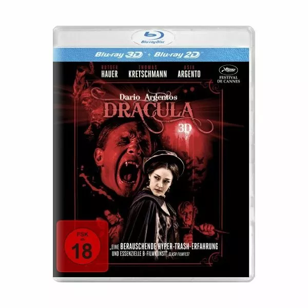 Blu-ray Neuf - BD Dario Argentos Dracula 3D Bluray INKL 2D Fassung Verkauf