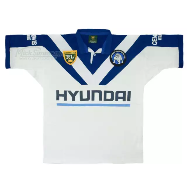 Canterbury Bulldogs 1995 NRL Vintage Retro Heritage Rugby League Jersey Guernsey