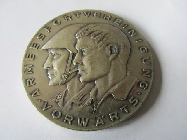 DDR Medaille NVA  Armeesportvereinigung Vorwärts ASV  DTSB