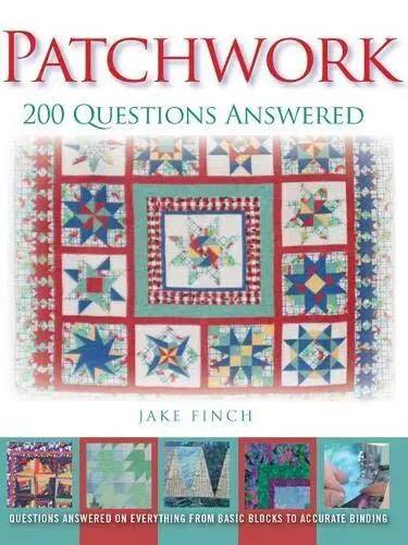 Patchwork: 200 Questions Answered by Jake Finch Paperback Book The Cheap Fast