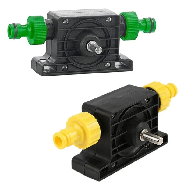 Portable Hand Electric Drill Water Pump Large Flow Oil Fluid Transfer Pumps Home