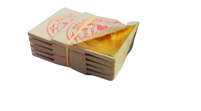 100 Stck. 3x3 cm Essbar Blattgold Folie Transferblätter Lebensmitteldekoration 24 Karat 99,99%