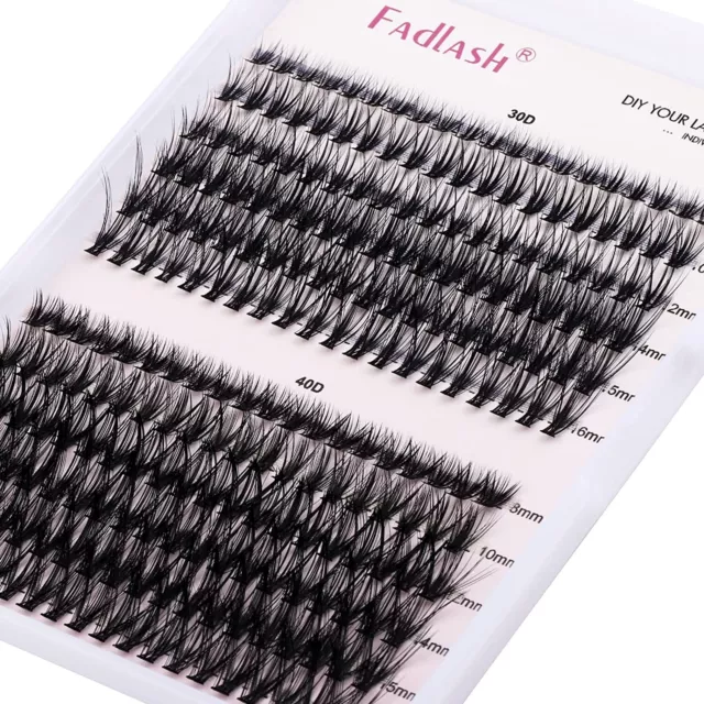 Volume Cluster eyelash extension individual lashes 10D/20D/30D/40D Fadlash