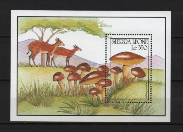 Sierra Leone : Mi.Nr. Bl.149 Pilz  postfrisch