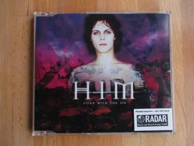 CD-Maxi - Him - Gone With The Sin - Sehr guter Zustand - Tolle 4-Track-CD