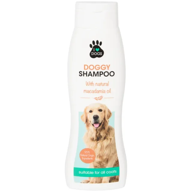 Premium Hundeshampoo 300ml mit Macadamia-Öl Hunde Shampoo Fell Fellpflege