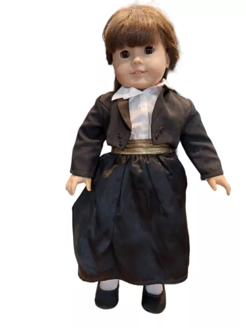 Vtg American Girl Doll Samantha Tan Body Brown Hair & Eyes 18" Pleasant Company