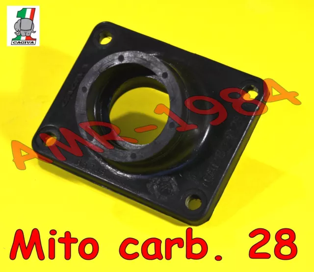 COLLETTORE ASPIRAZIONE CAGIVA MITO 125 speciale raccordato CARB ORIGINALE PHBH28 3