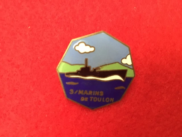 Insigne Marine Nationale – Marjolaine, Dragueur – AUGIS SB LYON, Ancien