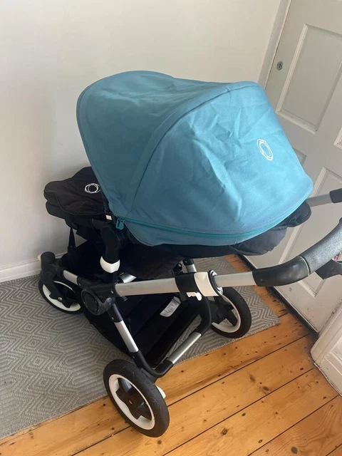 Bugaboo Buffalo single stroller, Carry cot and maxi cosi car seat with isofix 