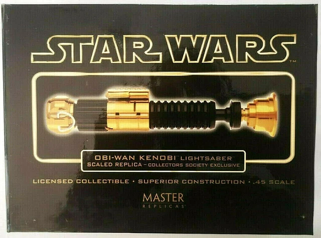 Sabre Laser Doré Luke Skywalker – Master Replicas échelle 0:45 (Star Wars Épisode 1)