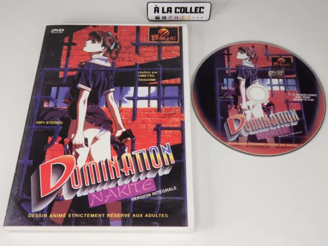 Domination Nakite - Anime Adultes Banzaï - Umetsu Yasuomi DVD (FR, VOST)