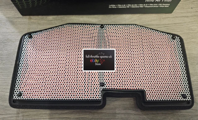 fits: TRIUMPH DAYTONA 675 / R 2013-2017 HIFLOFILTRO AIR FILTER HFA 6502 UK :-) 3