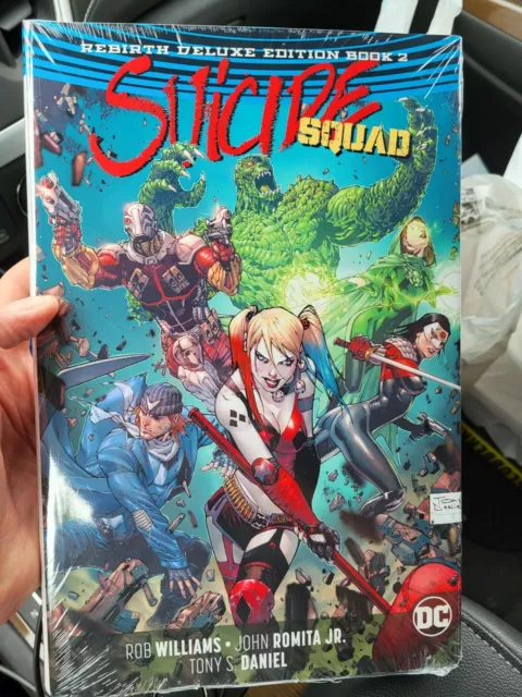 Suicide Squad Rebirth Deluxe Edition Book 2 New DC Comics HC Hardcover Sealed