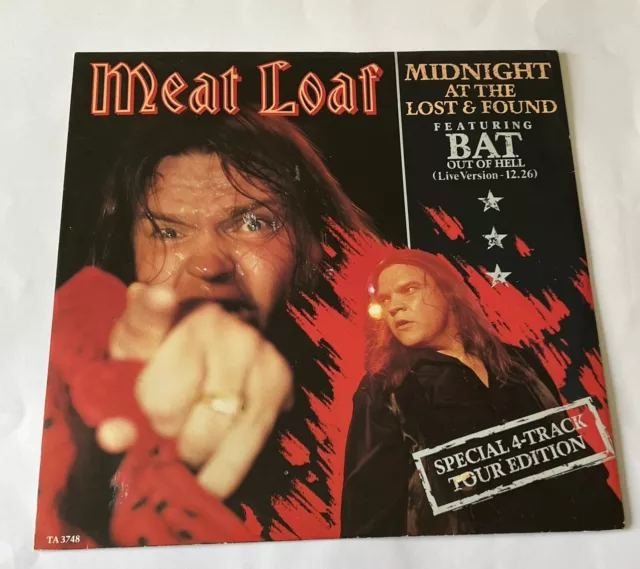 Meat Loaf, Midnight At The Lost & Found, 12”single, TA 3748