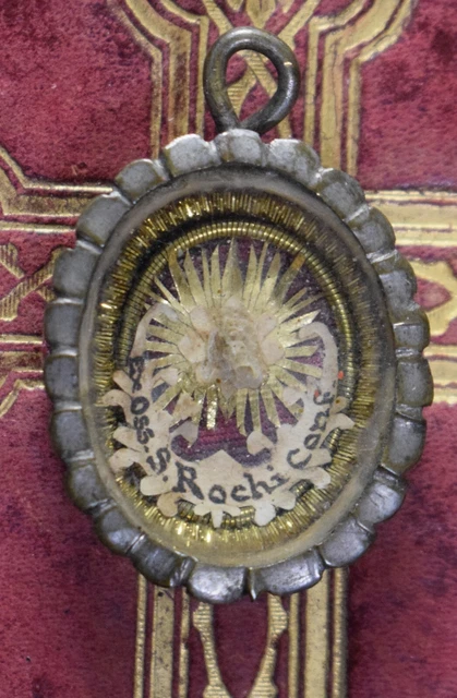 RELIC RELIQUARY RELIQUIA relicario reliquiario shrine S.ROCCO ...