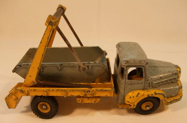 Dinky Toys France N°895 - Camion Unic Multibenne Marrel - Boîte D'origine - Occasion
