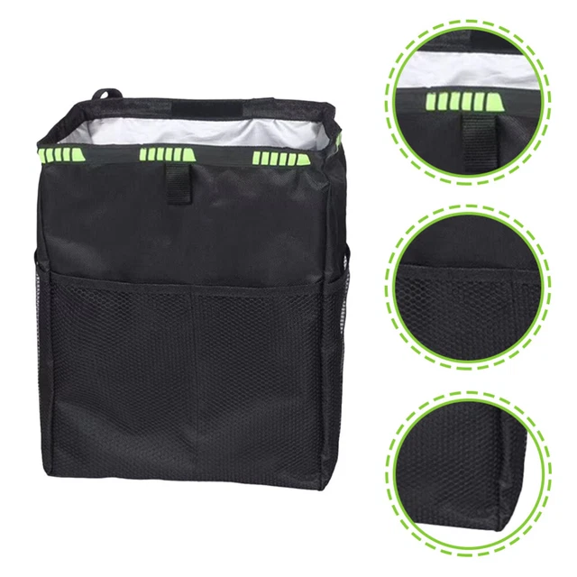 Hanured® Tactique Rangement Siege Voiture, Molle Panneau Avec 5 Molle Pochettes Détachables Pour Tous Les Voiture, Camion (Noir