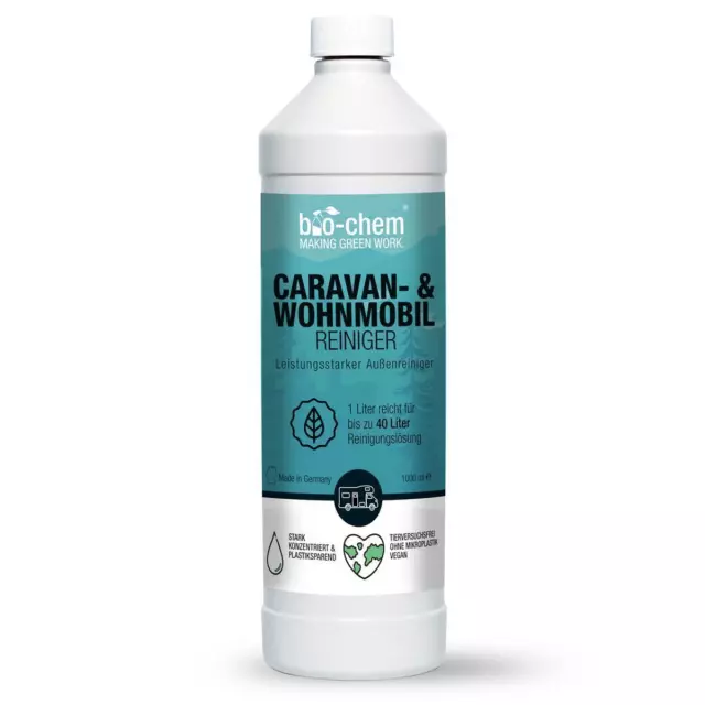 bio-chem Caravan- und Wohnmobil-Reiniger 1000 ml KONZENTRAT für Außenreinigung