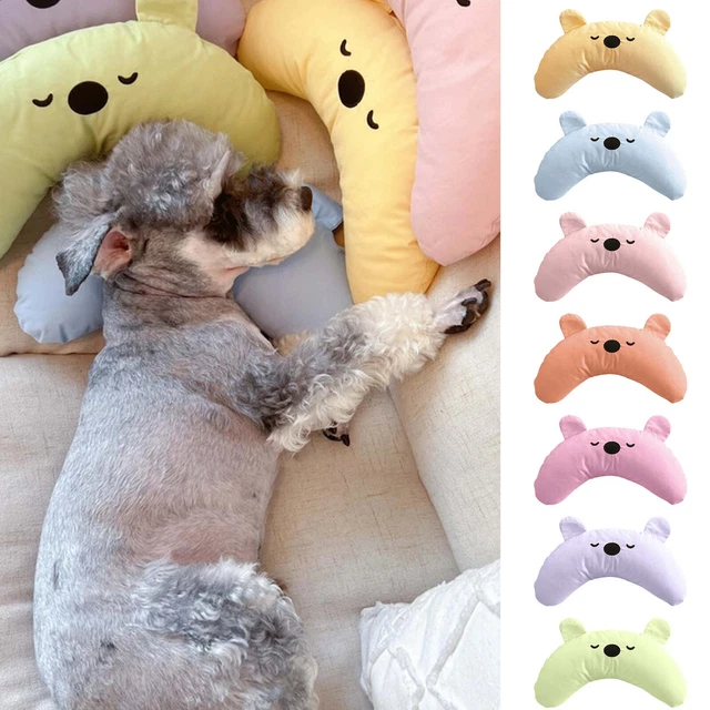 Pet Neck Pillow For Cats Dogs Cute Cartoon Bear Shape Dog Neck Pillow U Shaped