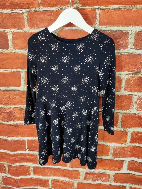 Girls Bundle Age 3-4 Years H&M Next Long Sleeve T-Shirt Dress Stripe Stars 104Cm 3