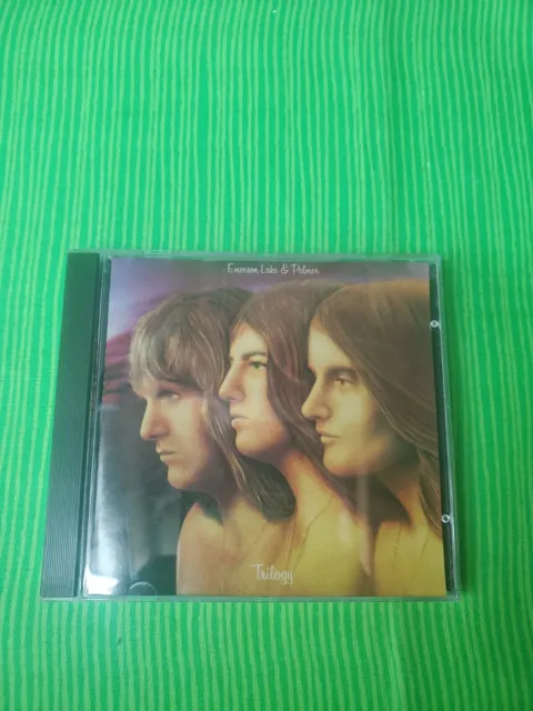 Emerson Lake & Palmer~Trilogy CD~w/Case & Liner Notes~Tested~Plays As It Should