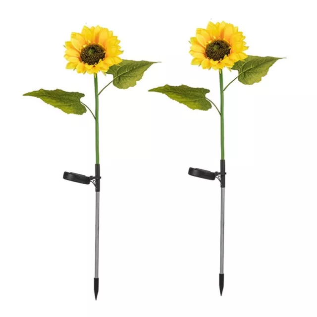 Sunflowers  Solar Flowers Pathway Light for Garden Decoration C7D71715