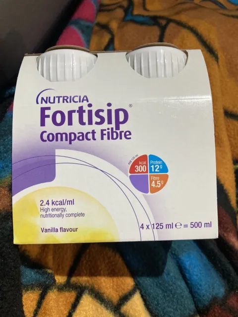 NUTRICIA Fortisip Compact Protein 4x 125ml Vanilla Flavour