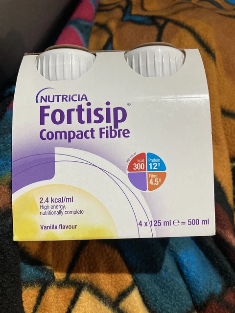 NUTRICIA Fortisip Compact Protein 4x 125ml Vanilla Flavour