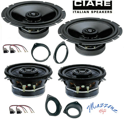 ADAT/CONN Ciare CIARE Kit 6 casse ALTOPARLANTI CROSSOVER FOCAL PER GRANDE PUNTO EVO 