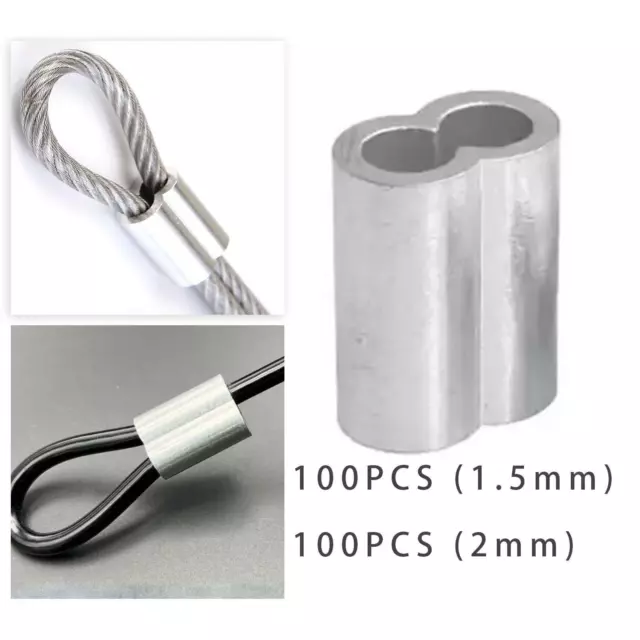 câble suspension acier 1,5mm avec ou sans boucle anneau pour tableau  1/2/3/4/5m