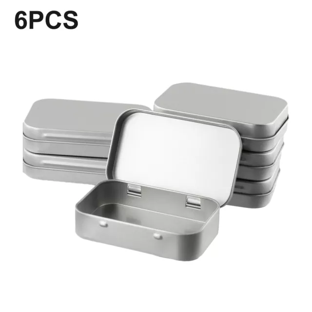 Safe and Secure Storage Option for Your Tiny Possessions 6Pcs Metal Box Set