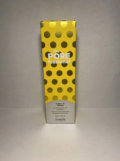 Benefit The Porefessional Tight N Toned Toning Foam 2oz 60ml New Unopened
