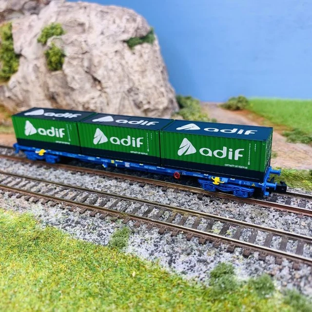 Wagon de fret wagon porte-conteneurs Rouch SNCF Ep.VI