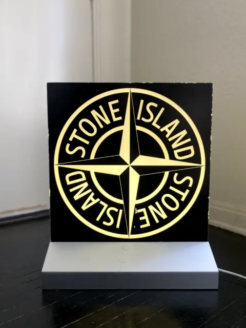 Stone Island Display Light Jacket Rare Fashion Collectible Softshell Knit