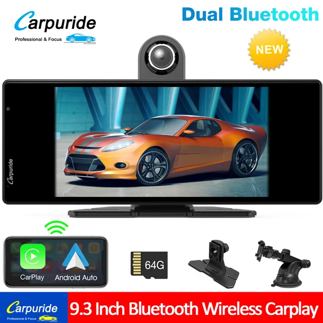 Carpuride 9.3" Apple CarPlay Android Auto Touch Screen Car Radio Stereo UHD IPS