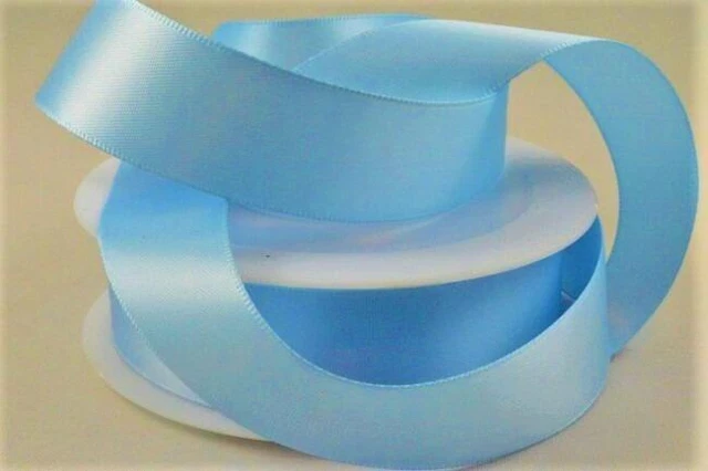 Eichenholz doppelseitiger Satin 10mm x 25m Pulver blau