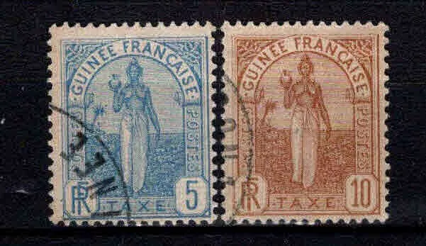 Guinée - Colonie Française - 1905  - Tb Taxe N) 1/2  - Oblit- Used