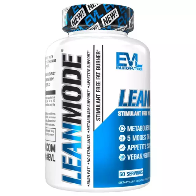 EVLution Nutrition, Lean Mode Fat Burner. 150 Veggie Capsules