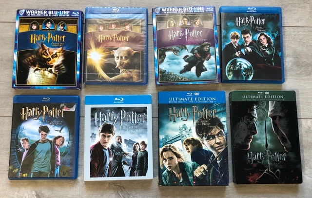 DVD BLU RAY Harry Potter - Lot 8 Films intégral - Blu-ray - EUR 19,00