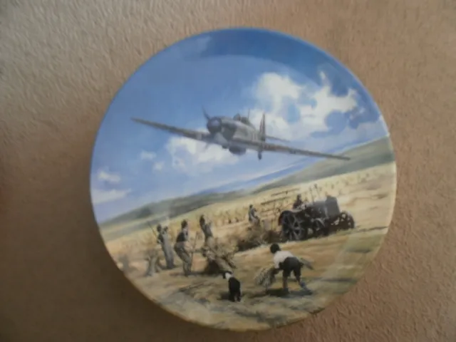 Collectors Plate Royal Doulton Heroes of the Sky series HURRICANE