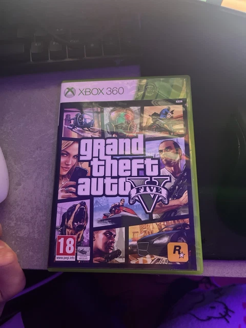 Jeu Xbox 360 - Grand Theft Auto V - Version FR PAL - Bon état