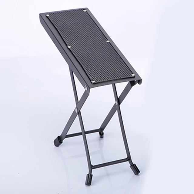 Guitarra acústica creativa resistente a la caída reposapiés con soporte para pies taburete