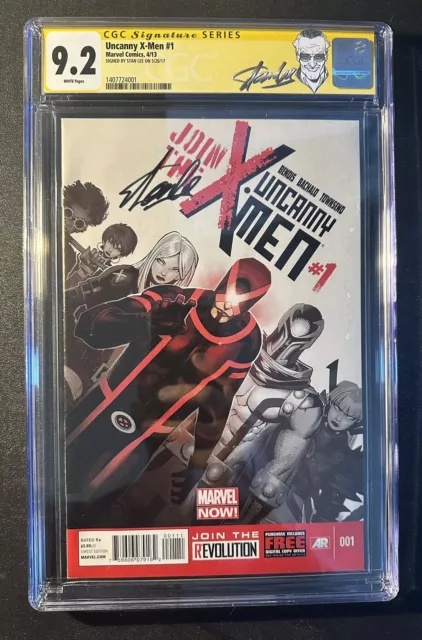 Uncanny X-Men #1Marvel Comics,4/13SIGNED BY STAN LEE ON 5/26/17 Signature Series