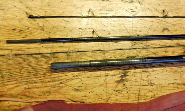 VINTAGE SUNDRIDGE 3 PIECE KEVIN ASHURST 12ft MATCH CARBON FISHING ROD ...