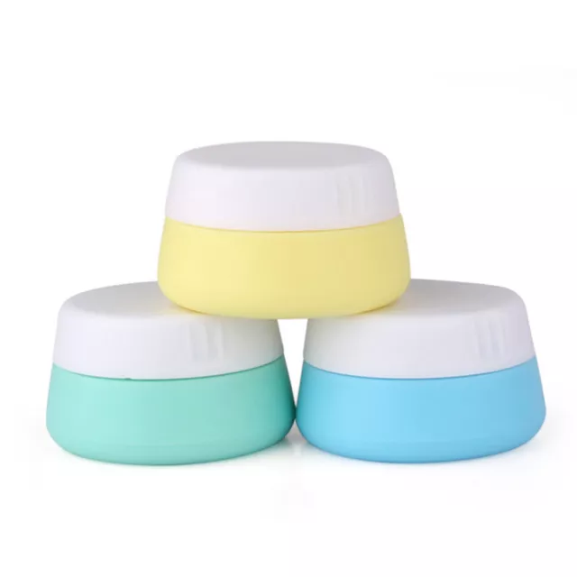 3 Pcs Cosmetic Containers 20ml Packing Boxes Cream Jars Outdoor Home Travel